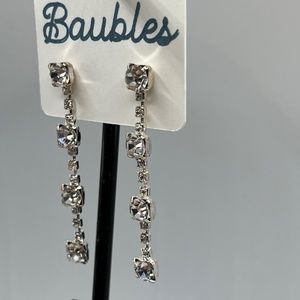 Baubles Chandelier Austrian Crystal Silver Earrings $12 EA or Bundle 3/$20